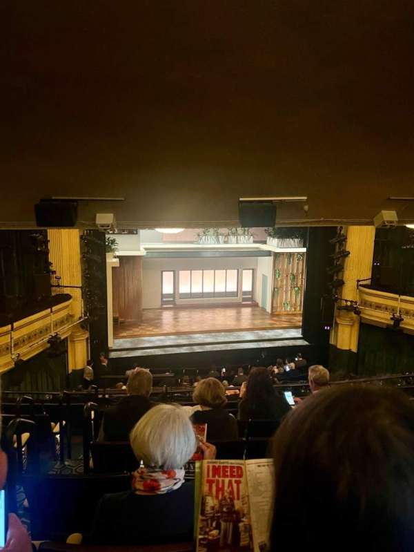 Hudson Theatre, section: Dress Circle C, row: H, seat: 101