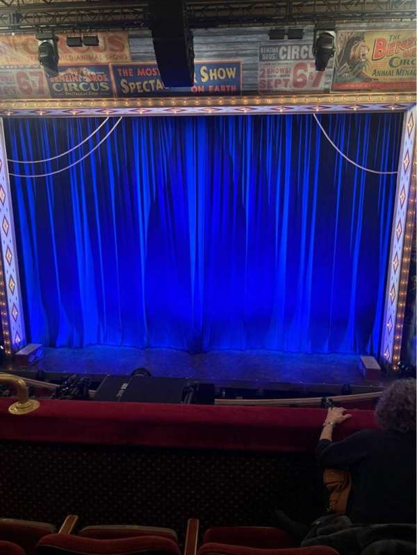 Imperial Theatre, section: Front Mezzanine RC, row: C, seat: 303