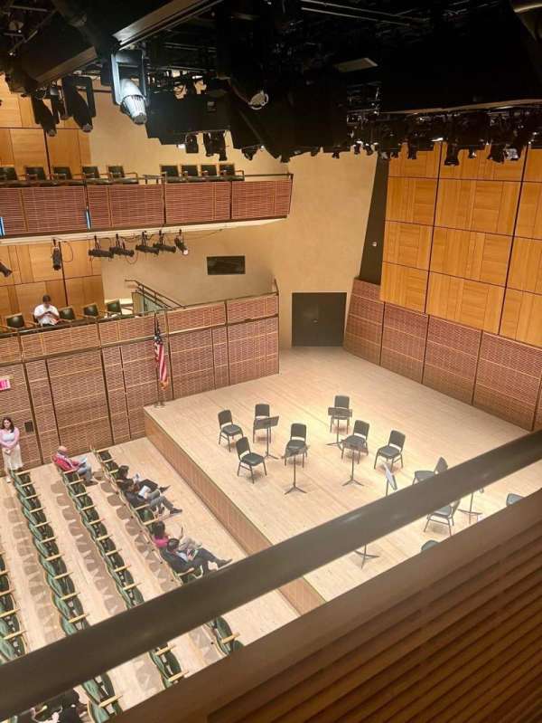 Zankel Hall, section: Mezzanine, row: 4, seat: 10
