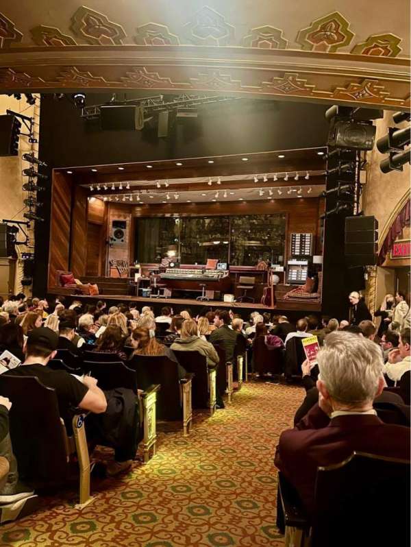 John Golden Theatre, section: Orchestra R, row: O, seat: 2