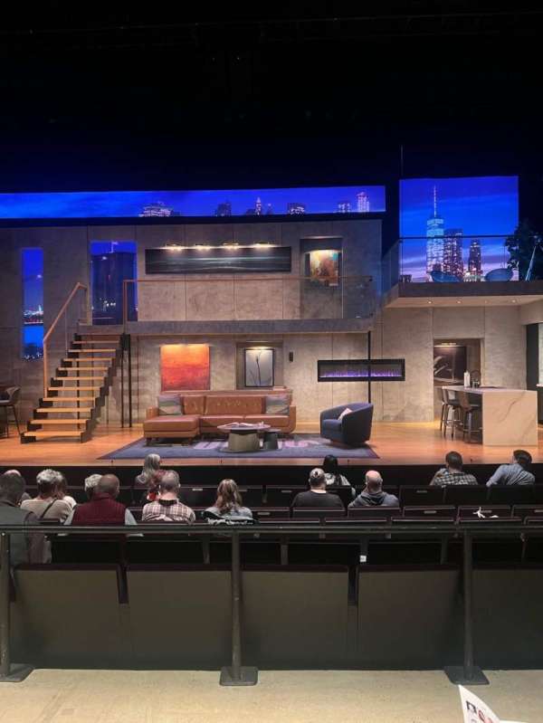 The Newman Mills Theater, section: Orchestra, row: G, seat: 12