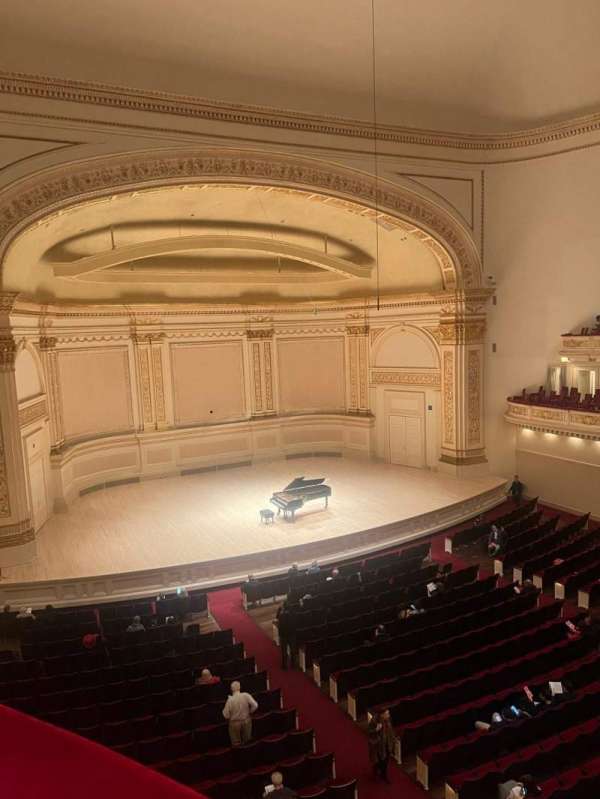 Carnegie Hall, section: Box 44, row: 1, seat: 3