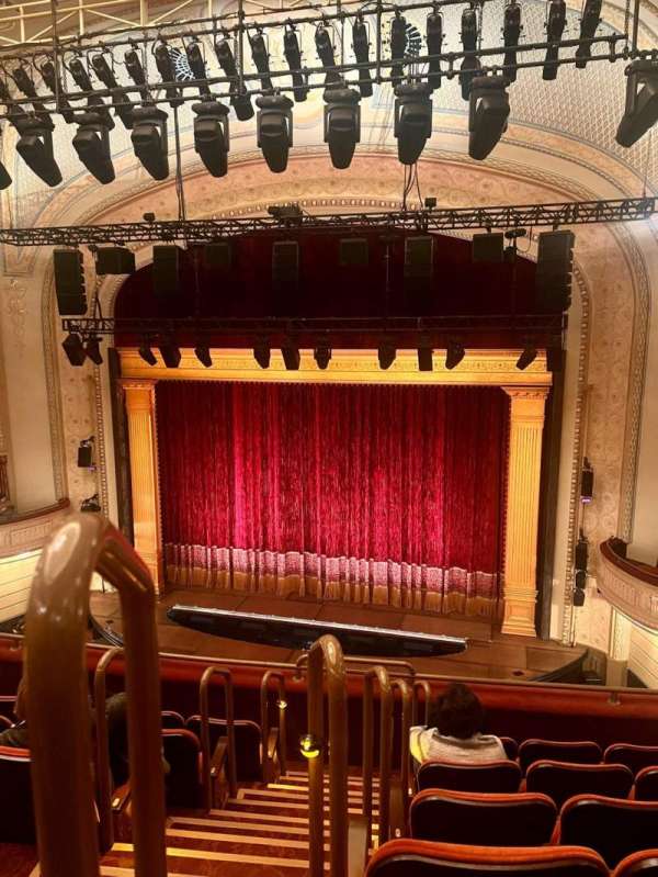 Majestic Theatre, section: Front Mezzanine R, row: F, seat: 2