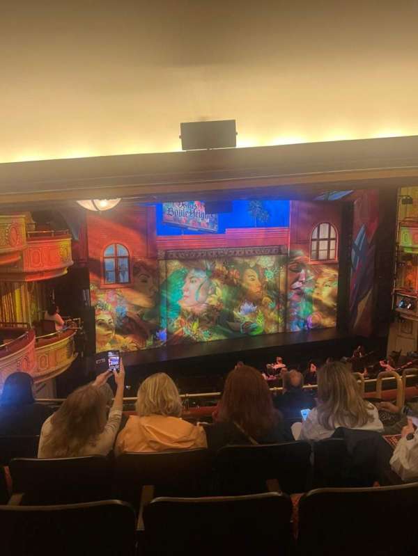 James Earl Jones Theatre, section: Mezzanine L, row: G, seat: 9