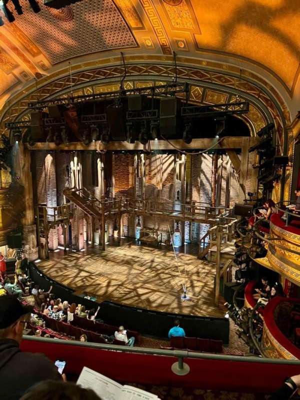 Richard Rodgers Theatre, section: Front Mezzanine R, row: C, seat: 22