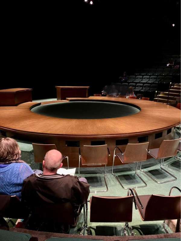 Mitzi E. Newhouse Theater, section: Orch, row: D, seat: 5