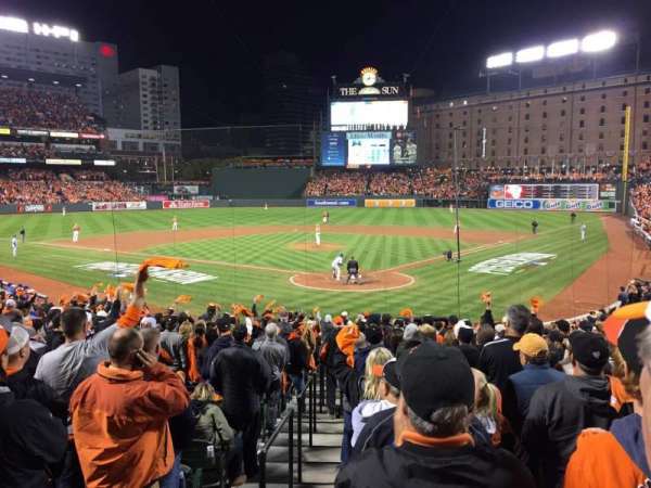 Oriole Park at Camden Yards, section: 38, row: 23