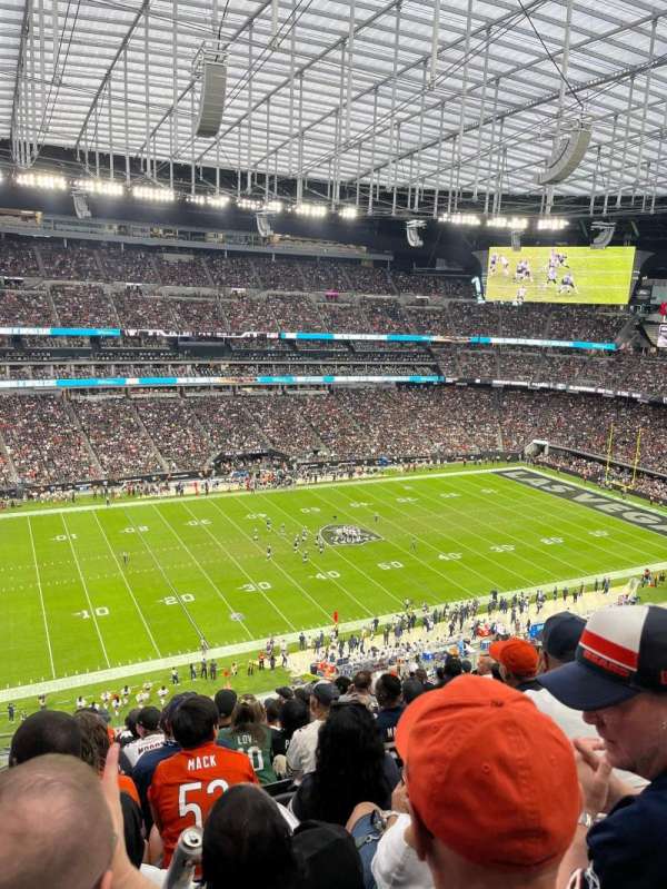 Allegiant Stadium, section: 315, row: 13, seat: 22