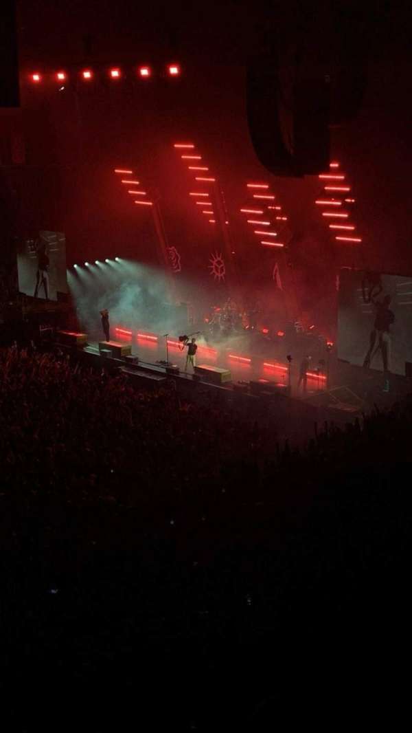 Madison Square Garden, section: 210, row: 2, seat: 13