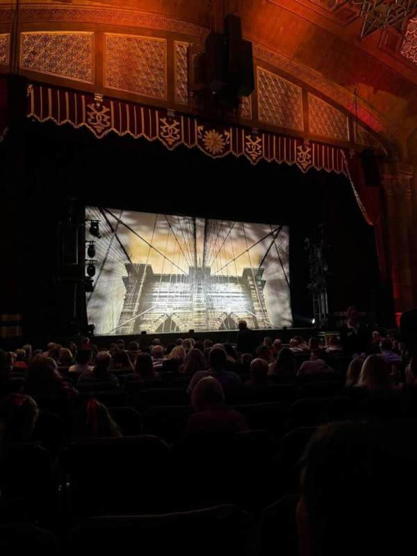 Fox Theatre, Atlanta, section: Orchestra LC, row: P, seat: 61