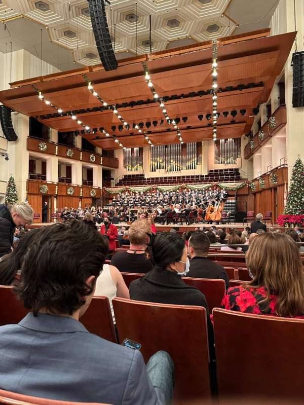 The Kennedy Center Concert Hall, section: Orchestra Prime R, row: R, seat: 12