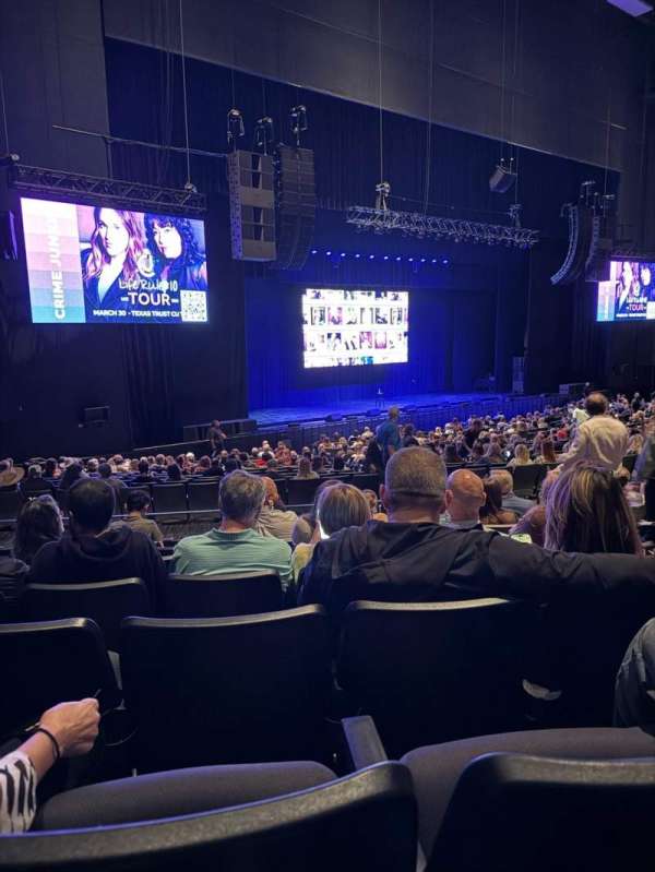 Texas Trust CU Theatre, section: 206, row: HH, seat: 6