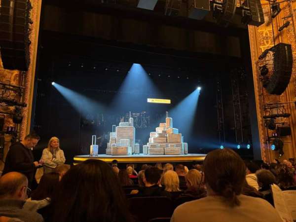 Longacre Theatre, section: Orchestra C, row: K, seat: 116