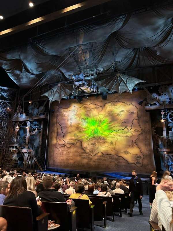 Gershwin Theatre, section: Orchestra R, row: M, seat: 2