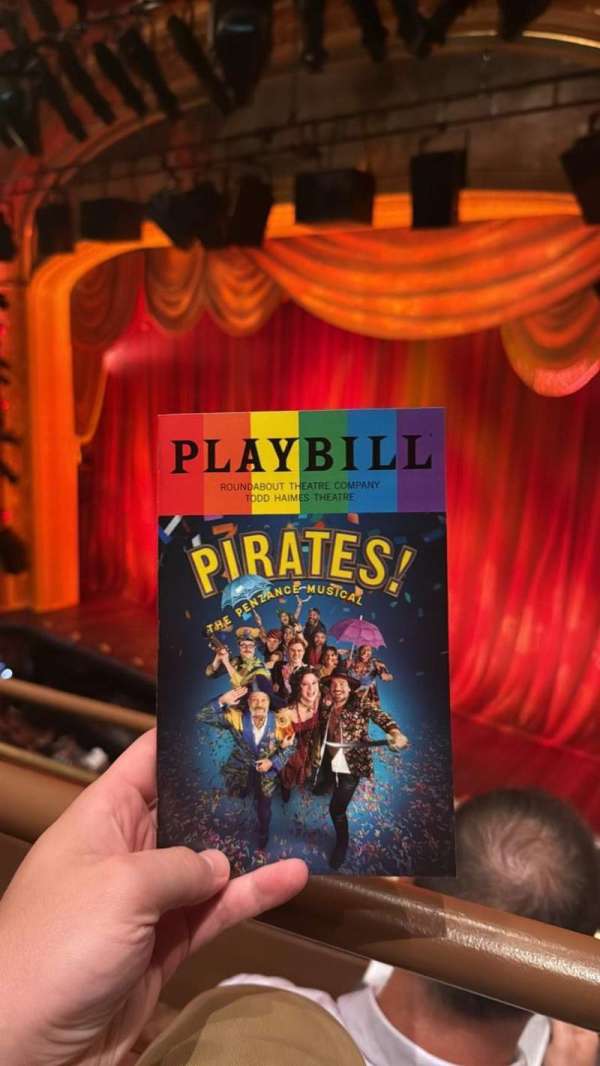 Todd Haimes Theatre, section: Mezzanine, row: B, seat: 105