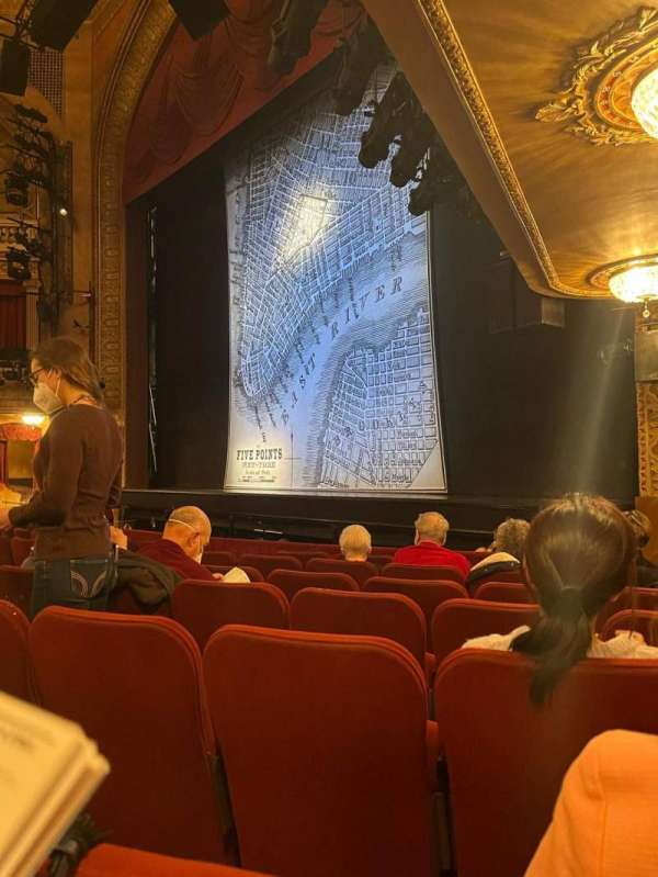 Barrymore Theatre, section: Orchestra R, row: I, seat: 20
