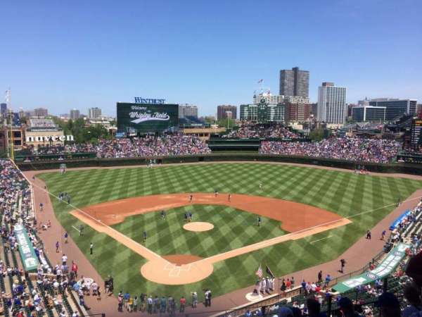 Wrigley Field, section: 319R, row: 8, seat: 1