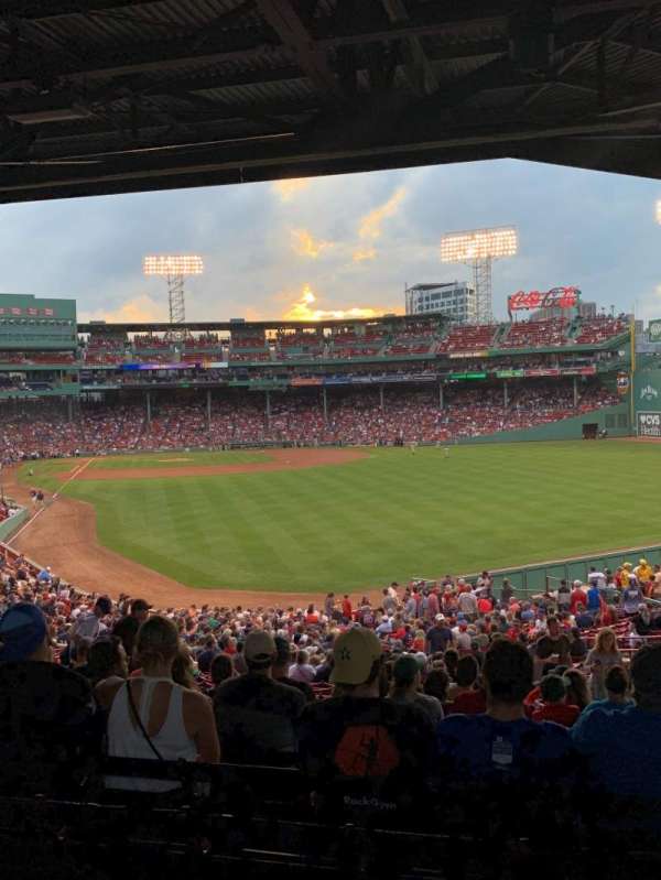 Fenway Park, section: Grandstand 3, row: 11, seat: 11