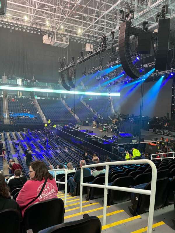 First Horizon Coliseum, section: 125, row: MM, seat: 2