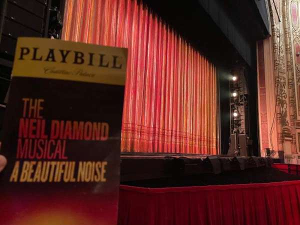Cadillac Palace Theater, section: Orchestra L, row: B, seat: 11
