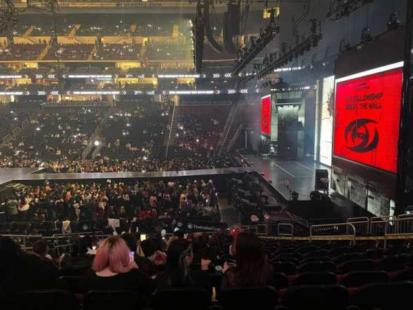 Prudential Center, section: 10, row: 17, seat: 9-10