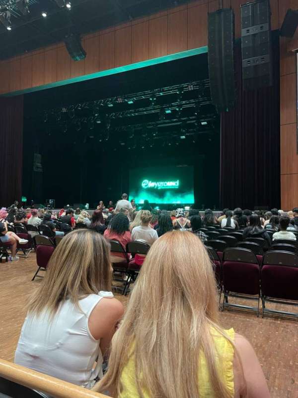 The Theater at MGM National Harbor, section: 102, row: A, seat: 5