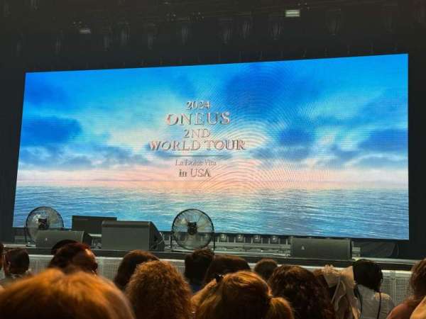 The Theater at MGM National Harbor, section: 2, row: F, seat: 2