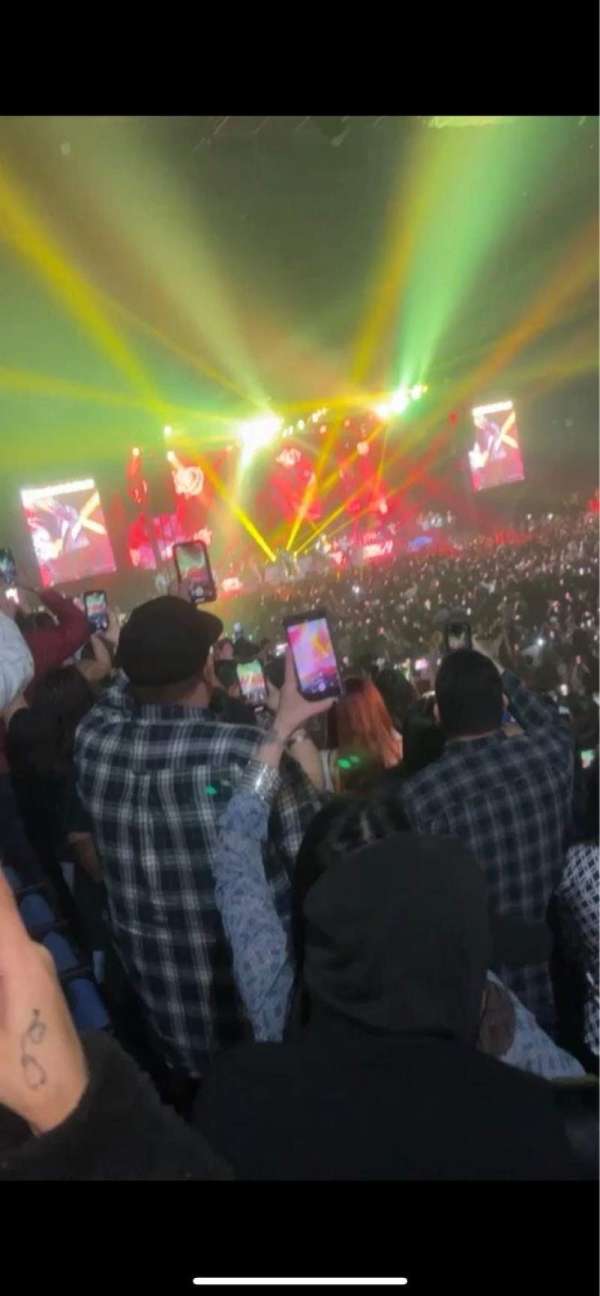 Honda Center, section: 221, row: B, seat: 10