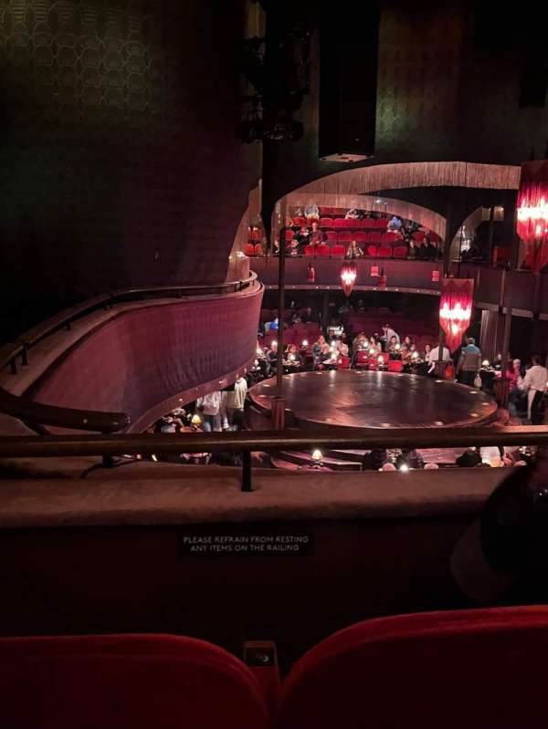 August Wilson Theatre, section: Kit Kat Klub Mezzanine 2, row: B, seat: 15