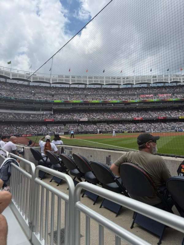 Yankee Stadium, section: 011, row: 1, seat: 1
