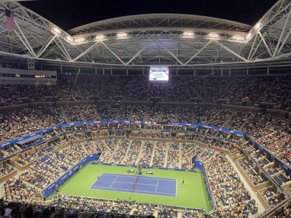 Arthur Ashe Stadium, section: 312, row: Q, seat: 5