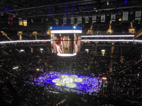 Barclays Center, section: 206, row: 1, seat: 19