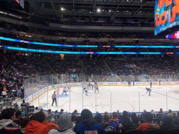 UBS Arena, section: 106, row: 13, seat: 7