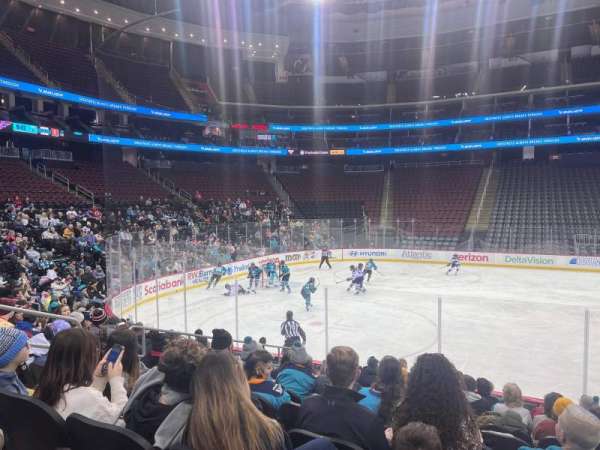Prudential Center, section: 7, row: 11, seat: 16