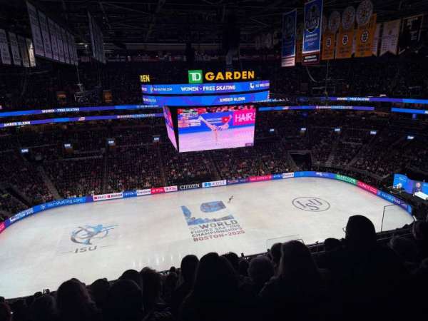 TD Garden, section: 302, row: 11, seat: 8