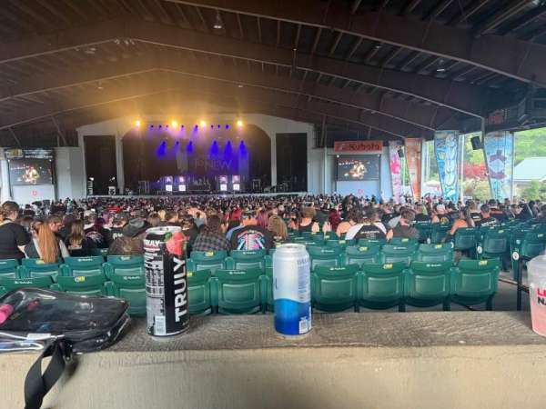 BankNH Pavilion, section: 3D, row: C1, seat: 4