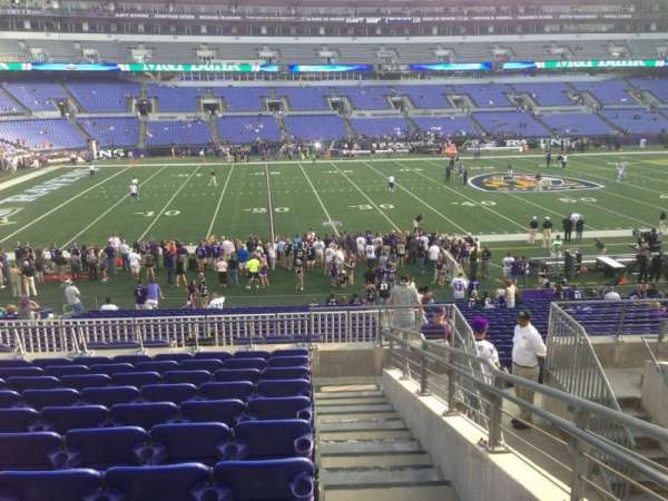 M&T Bank Stadium, section: 103, row: 25, seat: 42
