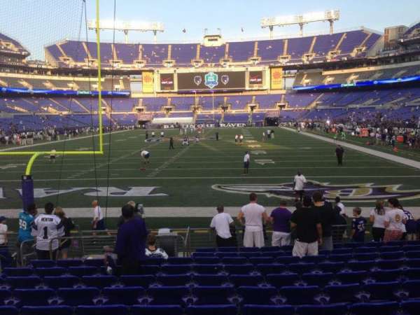 M&T Bank Stadium, section: 139, row: 12, seat: 12