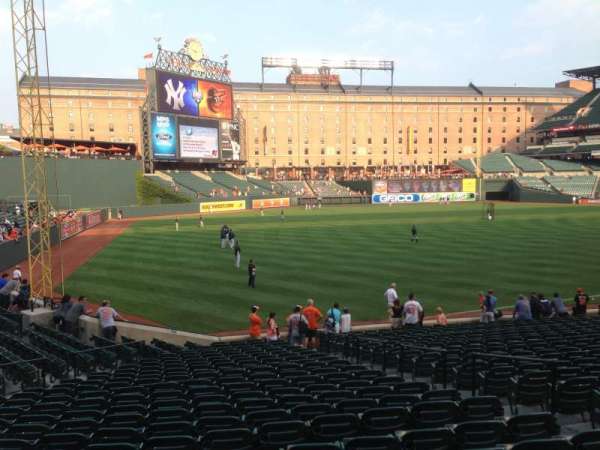 Oriole Park at Camden Yards, section: 70, row: 23, seat: 7