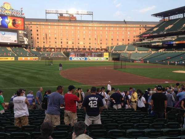 Oriole Park at Camden Yards, section: 58, row: 14, seat: 7