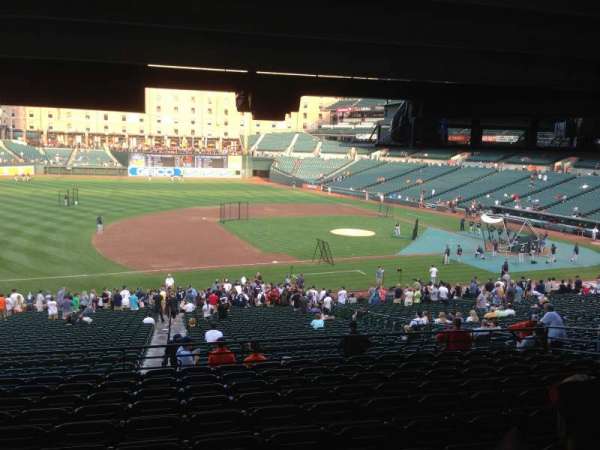 Oriole Park at Camden Yards, section: 55, row: 11, seat: 14