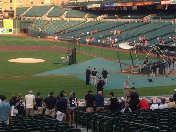 Oriole Park at Camden Yards, section: 52, row: 20, seat: 5