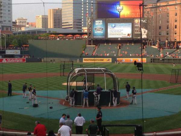 Oriole Park at Camden Yards, section: 38, row: 21, seat: 6