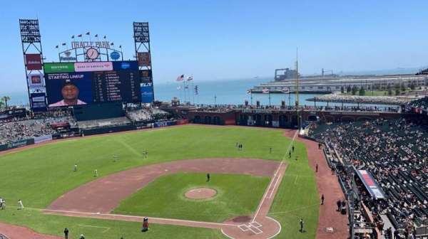 Oracle Park, section: VB319, row: C, seat: 5
