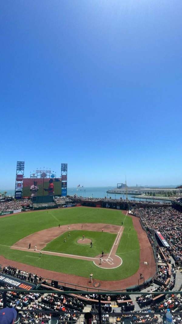 Oracle Park, section: VB319, row: C, seat: 6