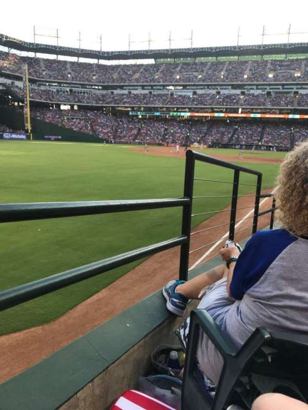 Globe Life Park in Arlington, section: 10, row: 14, seat: 8