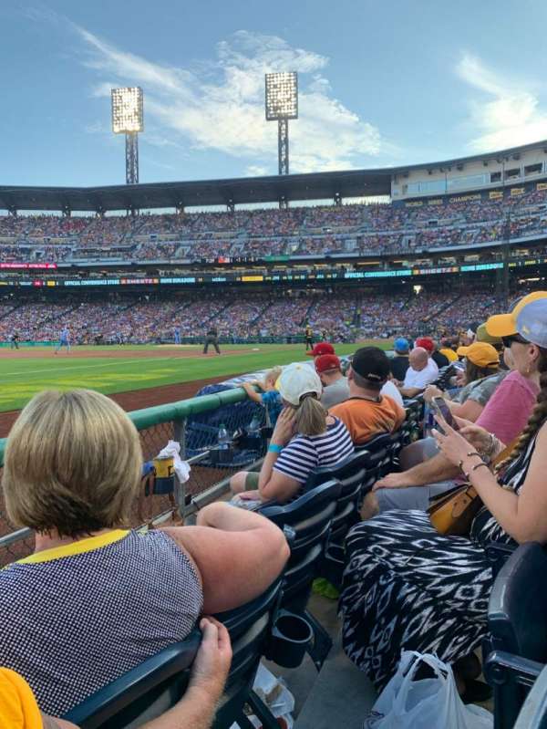 PNC Park, section: 28, row: B, seat: 11
