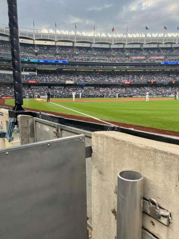 Yankee Stadium, section: 111, row: 1, seat: 3