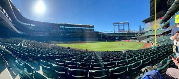 T-Mobile Park, section: 112, row: 30, seat: 13