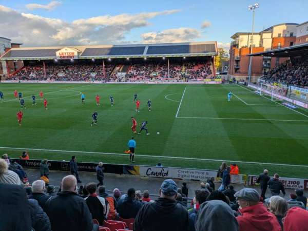 Brisbane Road, section: West Stand - Block B, row: L, seat: 19